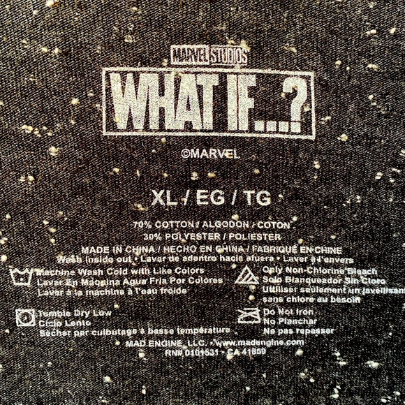 Marvel What If...? The Hydra Stomper Graphic T-Shirt - Size Extra Large XL - NWT - Picture 4 of 4